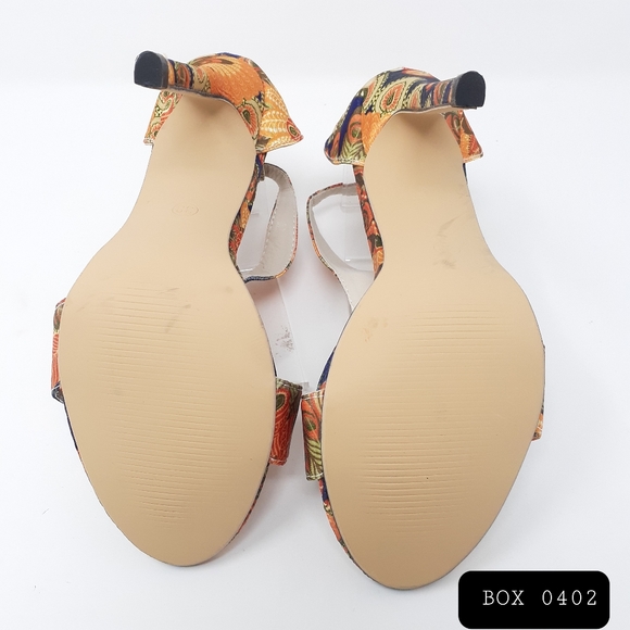 Peackcock Feather Heels NWO - Picture 8 of 9